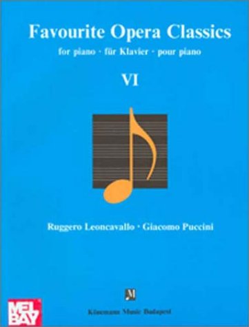 9789639059825: Favorite Opera Classics VI: Cavallo, Mascani, Puccini (Music Scores)