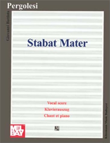 Beispielbild fr Stabat Mater, Klavierauszug, Piano reduction by Istvan Mariassy zum Verkauf von medimops