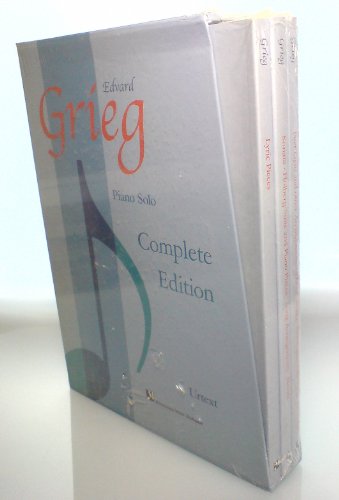 9789639250451: EDVARD GRIEG PIANO SOLO 3 VOLS: Grieg Complete Ed (FONDO)