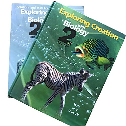 Stock image for Apologia Exploring Creation with Biology & Solutions & Test Book, 2 Volumes, 2nd Edition By: Dr. Jay L. Wile - Apologia Educational Ministries 2005 for sale by Books Unplugged