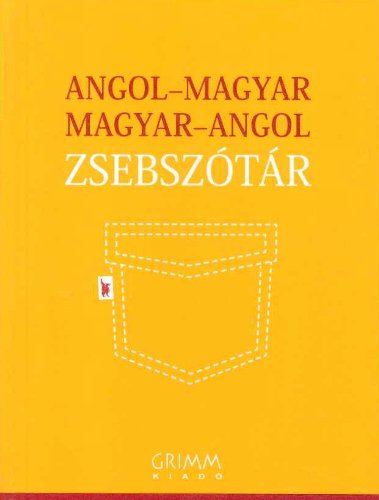 9789639954588: English-Hungarian & Hungarian-English Pocket Dictionary (English and Hungarian Edition)