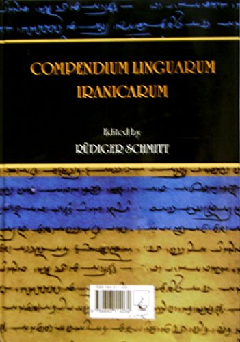 Stock image for Compendium Linguarum Iranicarum for sale by Moe's Books