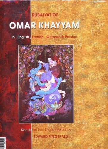 Stock image for Rubaiyat of Omar Khayyam : in English, French, German & Persian [Reli] Edward FitzGerald for sale by Au bon livre