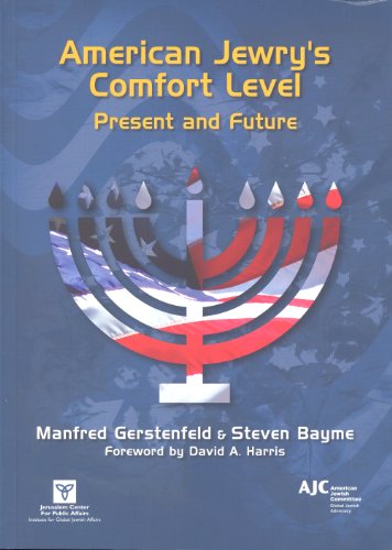 Stock image for American Jewry's Comfort Level: Present and Future for sale by ThriftBooks-Dallas