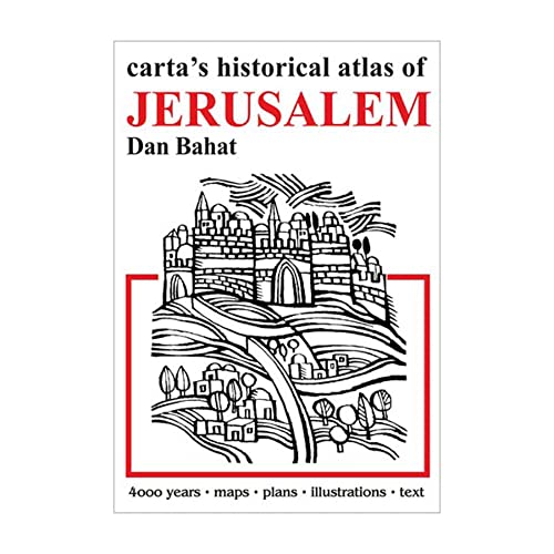 9789652208392: Carta's Historical Atlas of Jerusalem: An Illustrated Survey