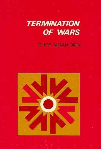 Termination of wars: Processes, procedures, and aftermaths (9789652234421) by Thomas C. Schelling