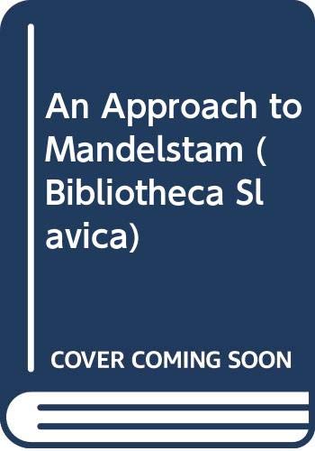 9789652235411: An Approach to Mandelstam