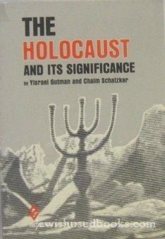 Imagen de archivo de The Holocaust and its significance a la venta por Langdon eTraders