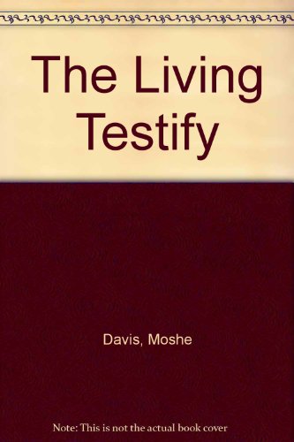 Stock image for The Living Testify. for sale by Henry Hollander, Bookseller