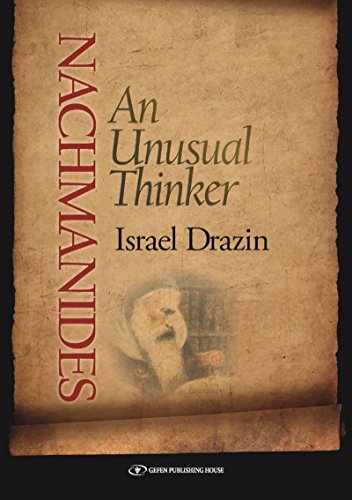 Stock image for Nachmanides: An Unusual Thinker for sale by SecondSale