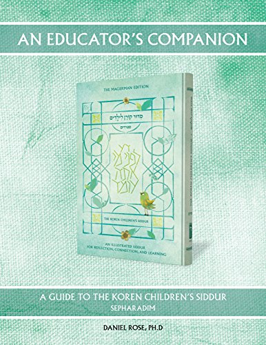 9789653016835: An Educator's Companion to the Koren Children's Siddur: Sepharadim: Sephardim