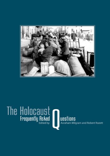 Beispielbild fr The Holocaust: Frequently Asked Questions zum Verkauf von Better World Books