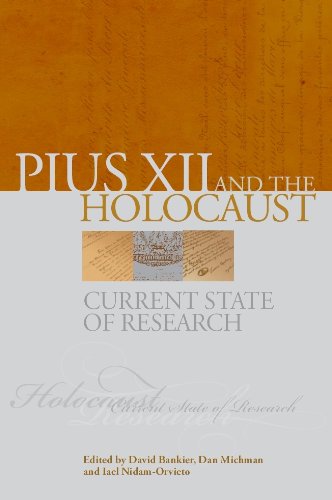 Imagen de archivo de Pius XII and the Holocaust: Current State of Research a la venta por Red's Corner LLC