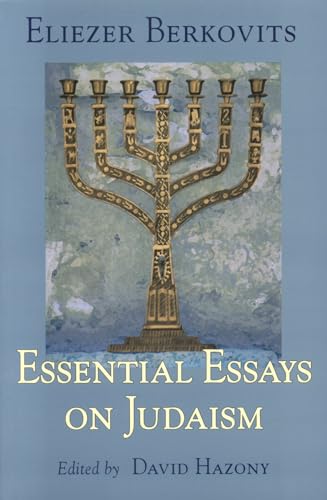 Beispielbild fr Essential Essays on Judaism zum Verkauf von BooksRun