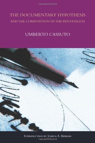 The Documentary Hypothesis (Contemporary Jewish Thought) - Cassuto, Umberto