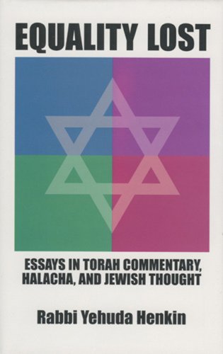 Stock image for Equality Lost: Essays in Torah Commentary, Halacha, and Jewish Thought. for sale by Henry Hollander, Bookseller