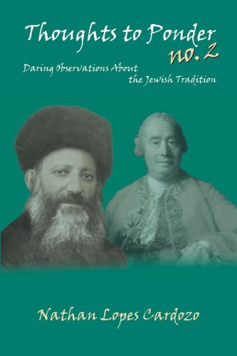 9789657108857: Thoughts to Ponder No. 2: Daring Observations About the Jewish Tradition