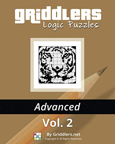 Stock image for Griddlers Logic Puzzles Advanced Vol. 2 (Black and White Advanced) for sale by SecondSale