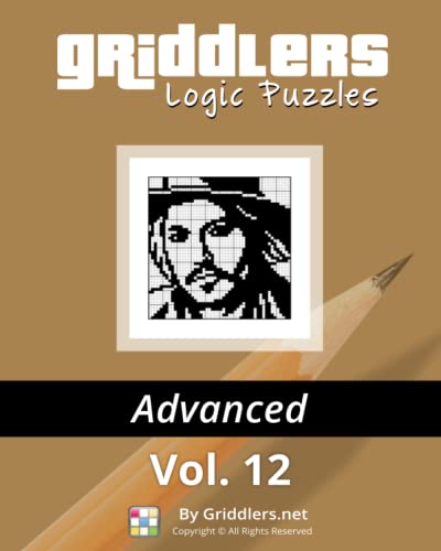 Stock image for Griddlers Logic Puzzles Advanced Vol. 12 for sale by GF Books, Inc.