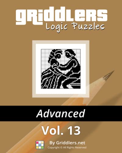 Imagen de archivo de Griddlers Logic Puzzles Advanced Vol. 13 a la venta por Books Unplugged