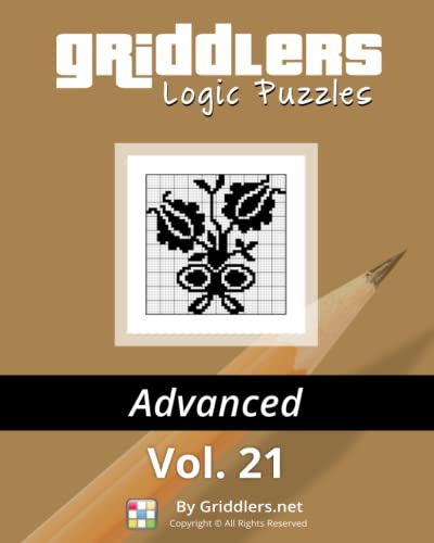 Imagen de archivo de Griddlers Logic Puzzles Advanced Vol. 21 a la venta por GF Books, Inc.