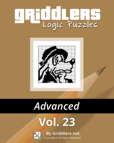 Imagen de archivo de Griddlers Logic Puzzles Advanced Vol. 23 a la venta por Better World Books