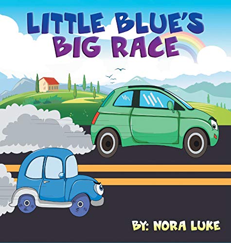 Imagen de archivo de Little Blue car Big Race a la venta por Russell Books