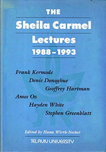 Stock image for The Sheila Carmel Lectures 1988 - 1993 for sale by Chapter 1
