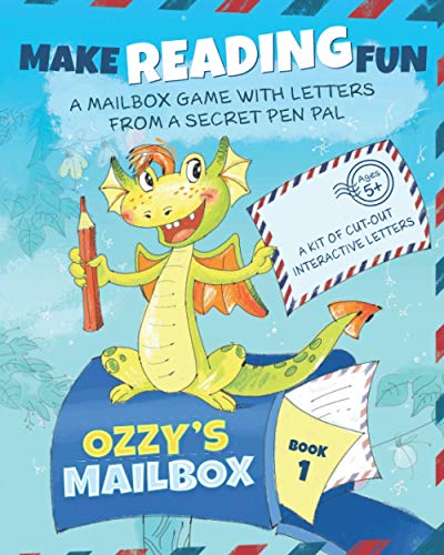 Stock image for Ozzy's Mailbox: Motivate reading practice with Ozzy?s learn to read games for kids 5-7! Interactive letters from a dragon pen pal, daily reading kindergarten/grade 1 for sale by Decluttr