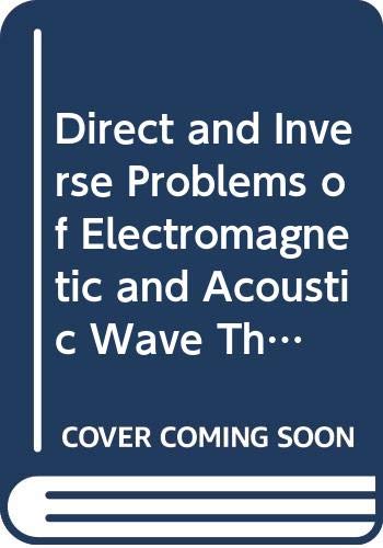 9789660208643: Direct and Inverse Problems of Electromagnetic and Acoustic Wave Theory Conference, 1999 (Diped 99)
