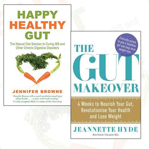 Imagen de archivo de Happy Healthy Gut and The Gut Makeover Collection 2 Books Bundle a la venta por Book Deals