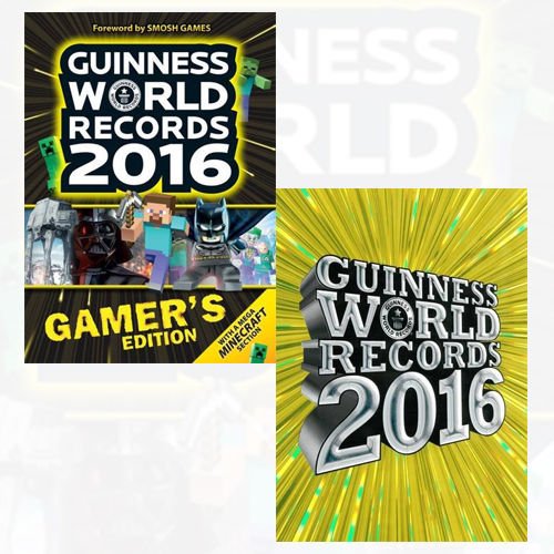9789666780020: Guinness World Records 2016 and Gamer's Edition [Paperback] 2 Books Bundle Collection