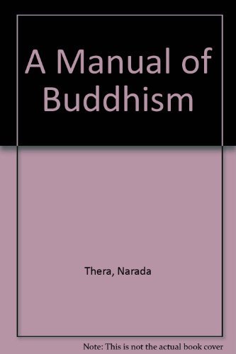 A Manual of Buddhism