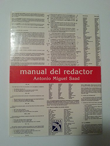 9789681320324: Manual Del Redactor