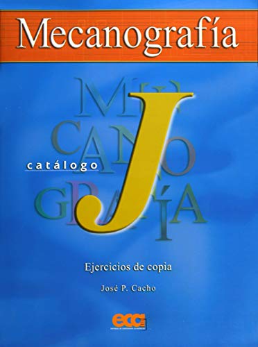 Imagen de archivo de MECANOGRAFIA CATALOGO J a la venta por Libreria El Dia