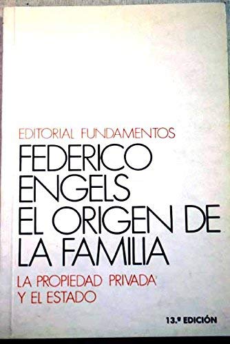 9789681501075: El origen de la familia