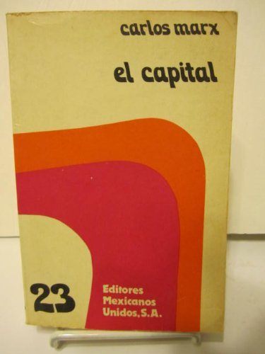 Stock image for El capital for sale by LibroUsado | TikBooks