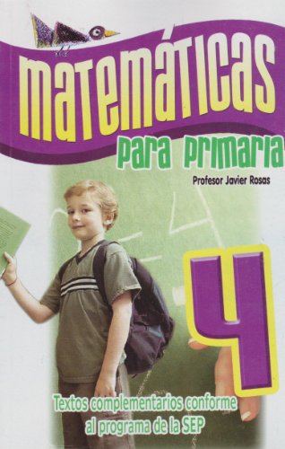 9789681514471: Matemticas para Primaria 4