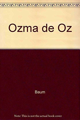 Ozma de Oz (9789681517434) by Unknown Author