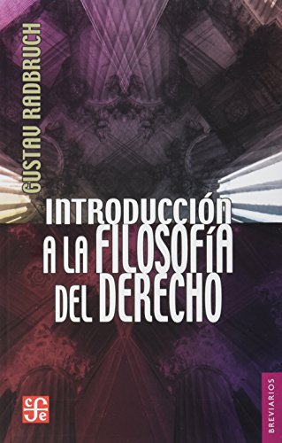 9789681600617: Introduccion a la Filosofia del Derecho (Colec. Breviarios, 42)