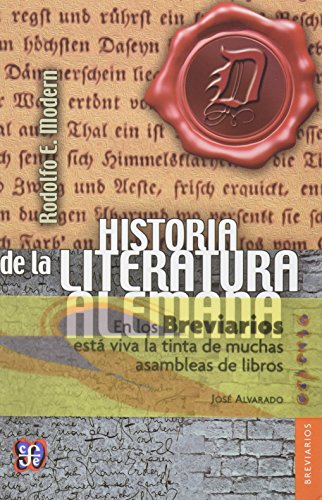 9789681601775: Historia de la literatura alemana (Spanish Edition)