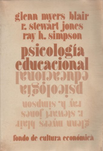 9789681602406: PSICOLOGIA EDUCACIONAL, LA