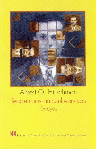 9789681646974: Tendencias autosubversivas : ensayos (Spanish Edition)