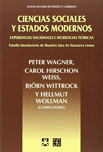 Imagen de archivo de Ciencias sociales y estados modernos Experiencias nacionales e incidencias a la venta por Librera Juan Rulfo -FCE Madrid