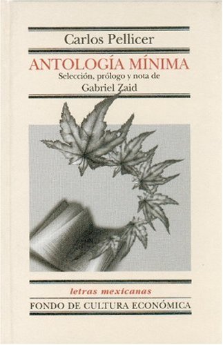 Beispielbild fr Antologia Minima zum Verkauf von Hamelyn