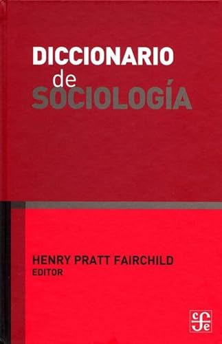 Imagen de archivo de Diccionario de sociologa a la venta por Librera Juan Rulfo -FCE Madrid