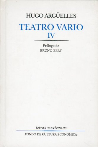 Stock image for TEATRO VARIO IV.ARGELLES for sale by Librera Juan Rulfo -FCE Madrid