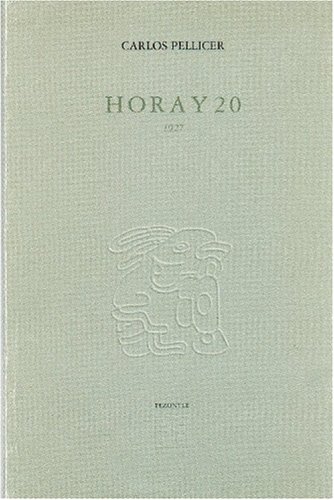 Stock image for Hora y 20. 1927 for sale by Hamelyn