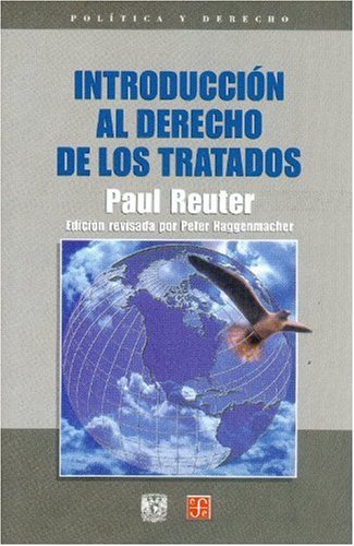 9789681665128: Introduccin al derecho de los tratados (Spanish Edition)