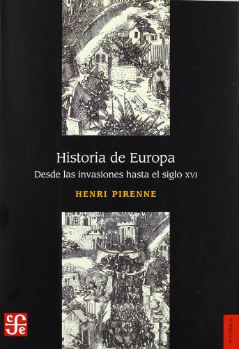 Imagen de archivo de HISTORIA DE EUROPA DESDE INV.HASTA S.XVI a la venta por Libros nicos